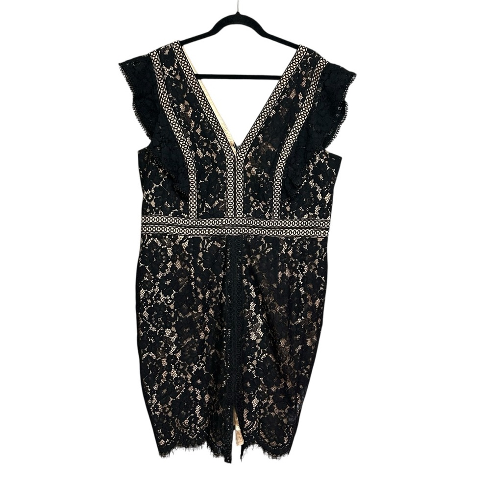 Elegant Black Lace Dress